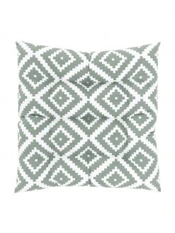 Westwing Collection Coussin de chaise vert sauge Miami, larg. 40 x long. 40 cm