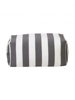 Magma Coussin de sol d'extérieur gris/blanc Korfu, larg. 65 x haut. 35 cm -Jardin Soldes Boutique Coussin de sol dexterieur grisblanc Korfu 3