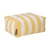 Magma Coussin de sol d'extérieur jaune/blanc Korfu, larg. 65 x haut. 35 cm 2 Magma Coussin de sol d'extérieur jaune/blanc Korfu, larg. 65 x haut. 35 cm -Jardin Soldes Boutique Coussin de sol dexterieur jauneblanc Korfu