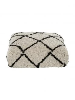 Westwing Collection Coussin de sol moelleux tufté main Naima, larg. 70 x haut. 20 cm -Jardin Soldes Boutique Coussin de sol moelleux tufte main Naima 3