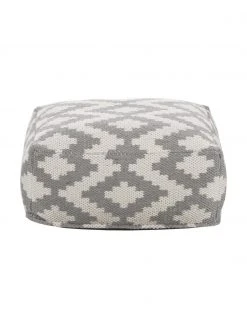 Kalaidu Coussin de sol motif ethnique tissé main Napua, larg. 63 x haut. 30 cm -Jardin Soldes Boutique Coussin de sol motif ethnique tisse main Napua 2