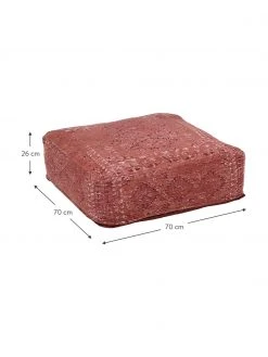 Westwing Collection Coussin de sol vintage Rebel, larg. 70 x haut. 26 cm -Jardin Soldes Boutique Coussin de sol vintage Rebel 9