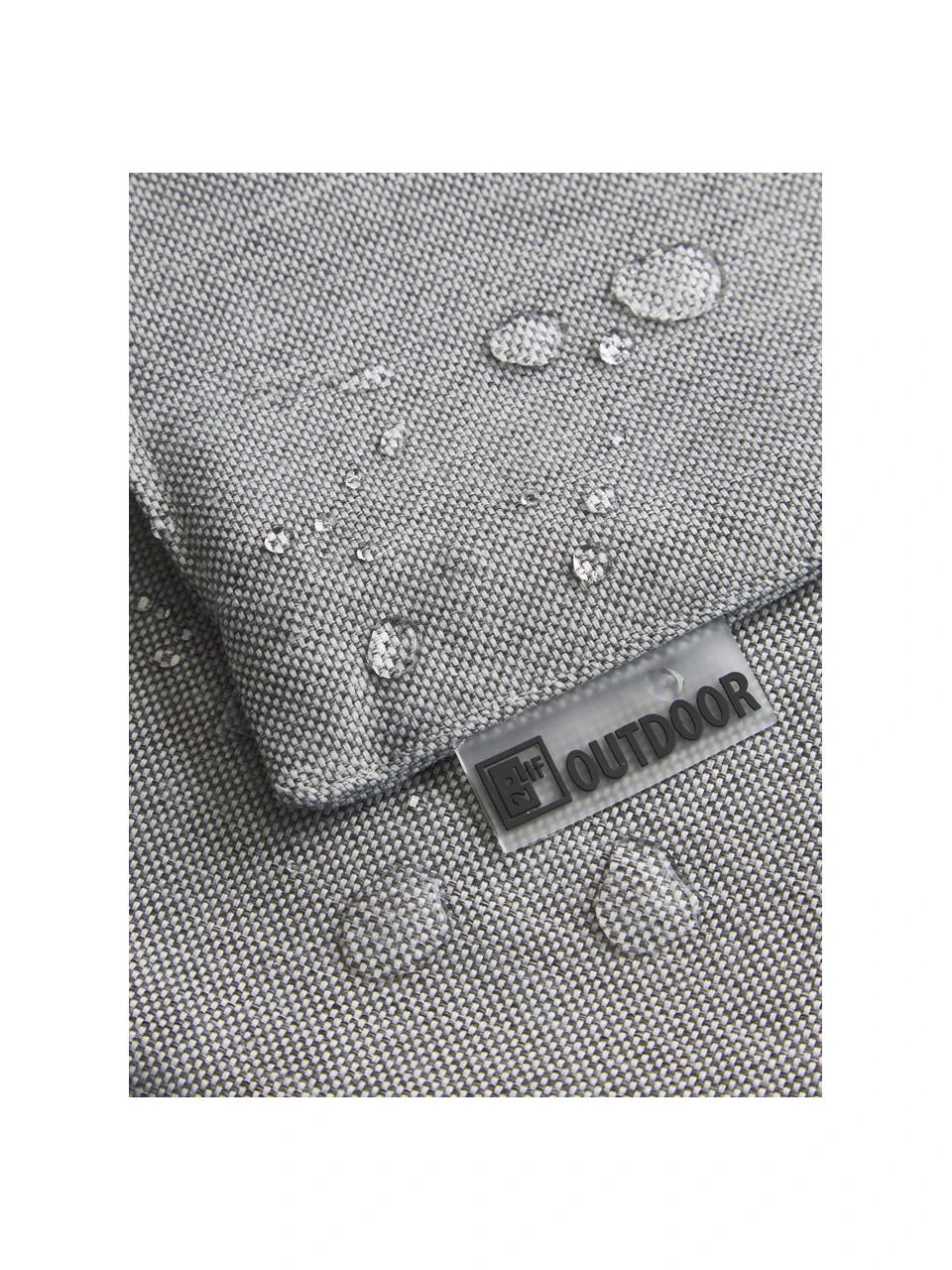 Coussin d'extérieur gris Olef, larg. 30 x long. 50 cm 5 Coussin d'extérieur gris Olef, larg. 30 x long. 50 cm – Image 3