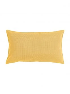 Coussin d'extérieur tissé bicolore St. Maxime, larg. 30 x long. 50 cm