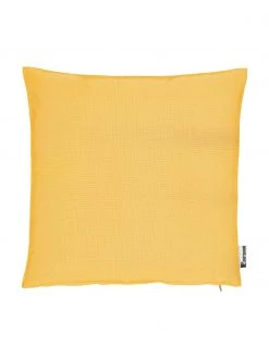 Coussin d'extérieur tissé bicolore St. Maxime, larg. 47 x long. 47 cm