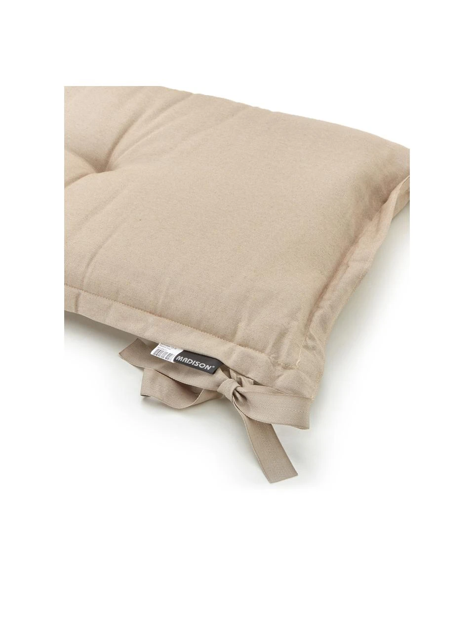 Coussin pour banc beige uni Panama, larg. 48 x long. 120 cm 4 Coussin pour banc beige uni Panama, larg. 48 x long. 120 cm – Image 2