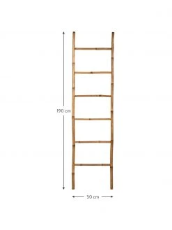Échelle déco en bambou Safari, larg. 50 x haut. 190 cm 10 Échelle déco en bambou Safari, larg. 50 x haut. 190 cm -Jardin Soldes Boutique Echelle deco en bambou Safari 2