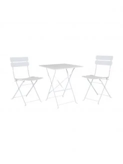 Brafab Ensemble de balcon pliable Ponte, 3 élém., Lot de différentes tailles