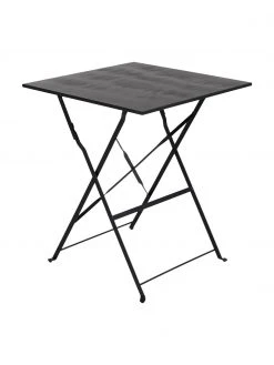 Brafab Ensemble de balcon pliable en acier noir Ponte, 3 élém., Lot de différentes tailles -Jardin Soldes Boutique Ensemble de balcon pliable en acier noir Ponte 3 elem 3