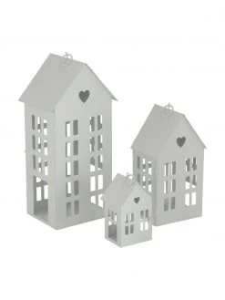 Ensemble de lanternes Alamo, 3 élém., Lot de différentes tailles