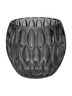 Ensemble de photophores gris Aliza, 3 élém., Ø 10 cm, haut. 9 cm -Jardin Soldes Boutique Ensemble de photophores gris Aliza 3 elem 4