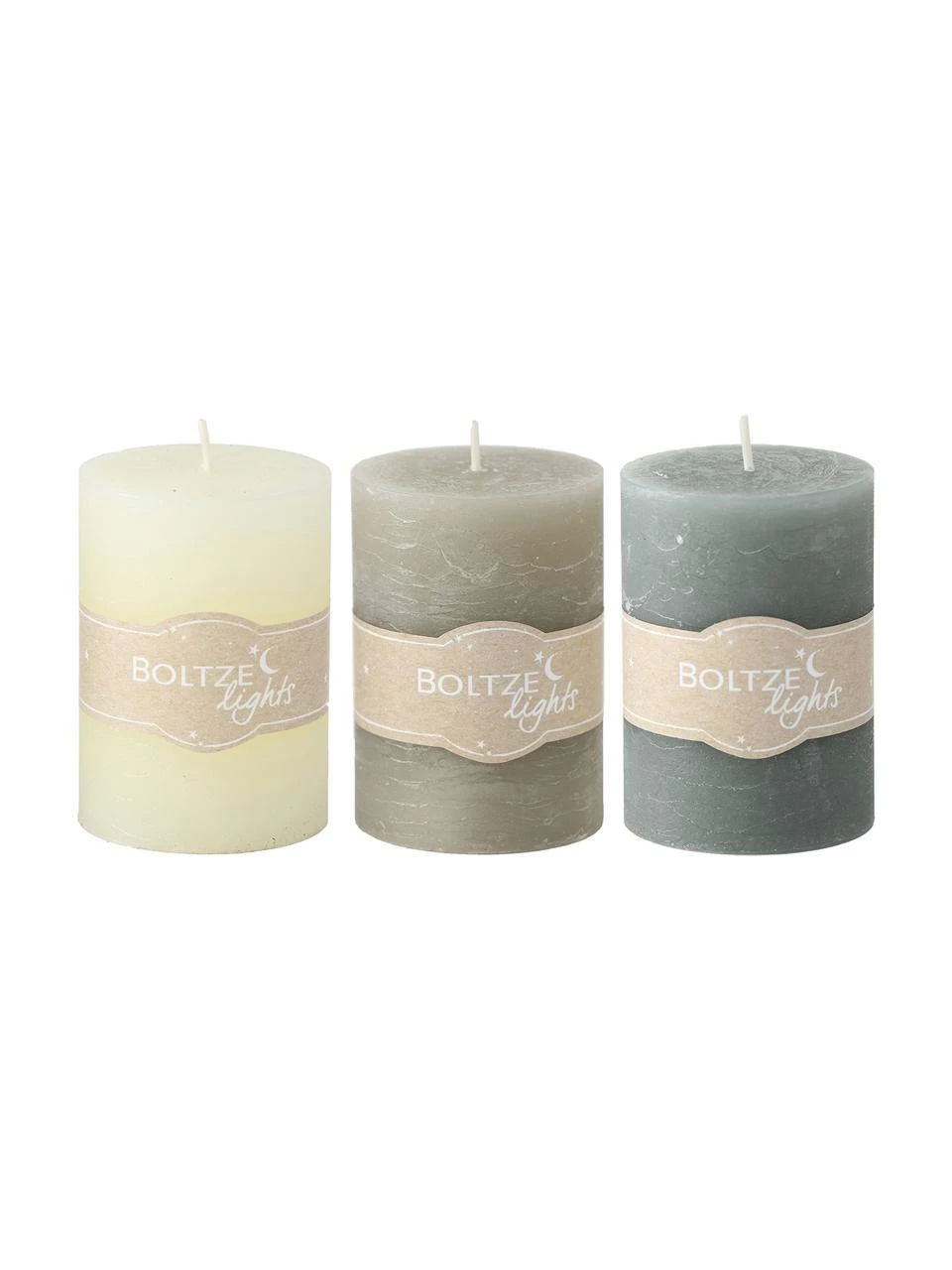 Ensemble de piliers Trent, 3 élém., Ø 7 x haut. 10 cm 3 Ensemble de piliers Trent, 3 élém., Ø 7 x haut. 10 cm