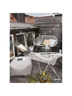 Westwing Collection Fauteuil acapulco gris foncé plastique tressé Bahia, larg. 81 x prof. 73 cm 10 Westwing Collection Fauteuil acapulco gris foncé plastique tressé Bahia, larg. 81 x prof. 73 cm -Jardin Soldes Boutique Fauteuil acapulco gris fonce plastique tresse Bahia 2