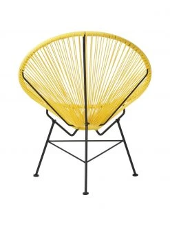 Westwing Collection Fauteuil acapulco jaune soleil plastique tressé Bahia, larg. 81 x prof. 73 cm 12 Westwing Collection Fauteuil acapulco jaune soleil plastique tressé Bahia, larg. 81 x prof. 73 cm -Jardin Soldes Boutique Fauteuil acapulco jaune soleil plastique tresse Bahia 4