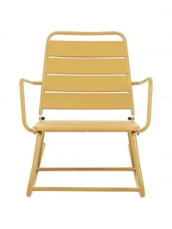 Bizzotto Fauteuil de jardin à bascule Lillian, larg. 63 x haut. 74 cm -Jardin Soldes Boutique Fauteuil de jardin a bascule Lillian 2