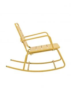 Bizzotto Fauteuil de jardin à bascule Lillian, larg. 63 x haut. 74 cm -Jardin Soldes Boutique Fauteuil de jardin a bascule Lillian 4