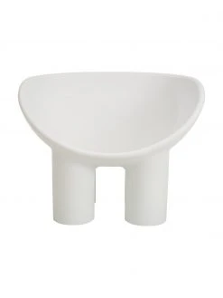 Fauteuil design gris clair Roly Poly, larg. 84 x prof. 57 cm -Jardin Soldes Boutique Fauteuil design gris clair Roly Poly 3