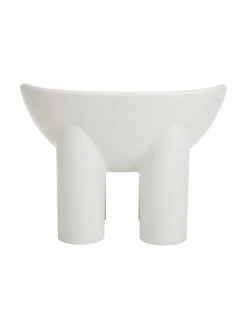 Fauteuil design gris clair Roly Poly, larg. 84 x prof. 57 cm -Jardin Soldes Boutique Fauteuil design gris clair Roly Poly 5