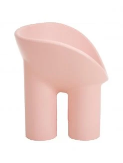 Fauteuil design rose Roly Poly, larg. 84 x prof. 57 cm -Jardin Soldes Boutique Fauteuil design rose Roly Poly 5