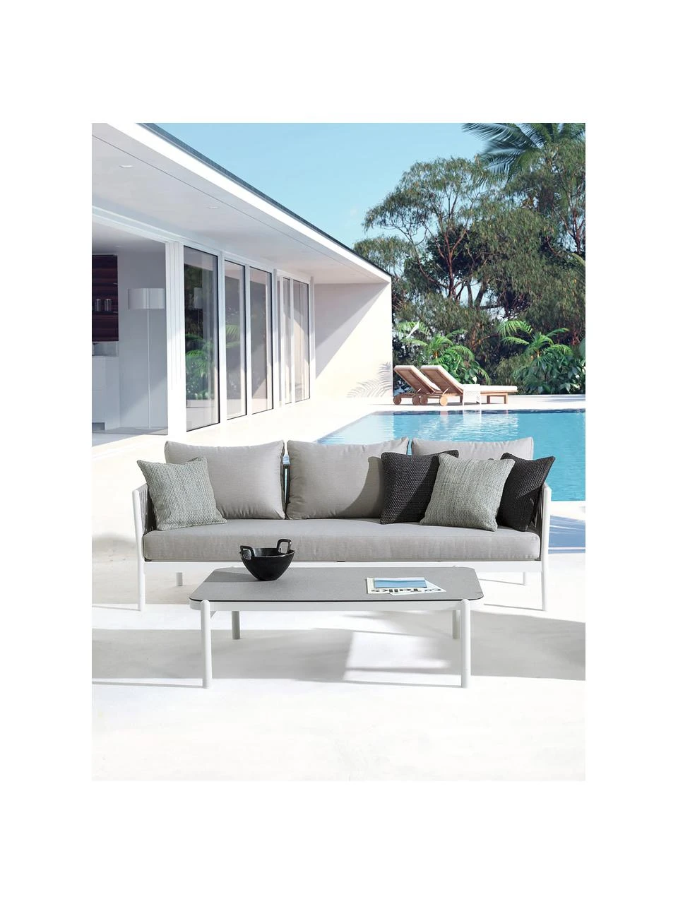 Bizzotto Fauteuil lounge de jardin Florencia, larg. 80 x prof. 85 cm 4 Bizzotto Fauteuil lounge de jardin Florencia, larg. 80 x prof. 85 cm – Image 2