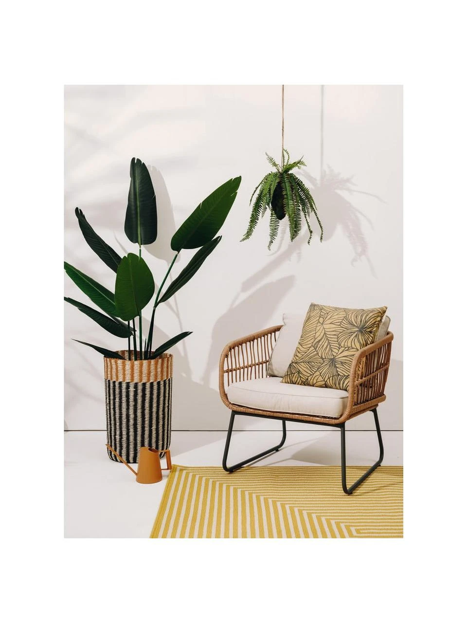 Fauteuil lounge de jardin Le Bonom Vistdal, larg. 70 x prof. 70 cm 4 Fauteuil lounge de jardin Le Bonom Vistdal, larg. 70 x prof. 70 cm – Image 2