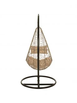 Bizzotto Fauteuil suspendu à structure en métal Amirantes, larg. 74 x haut. 127 cm -Jardin Soldes Boutique Fauteuil suspendu a structure en metal Amirantes 4