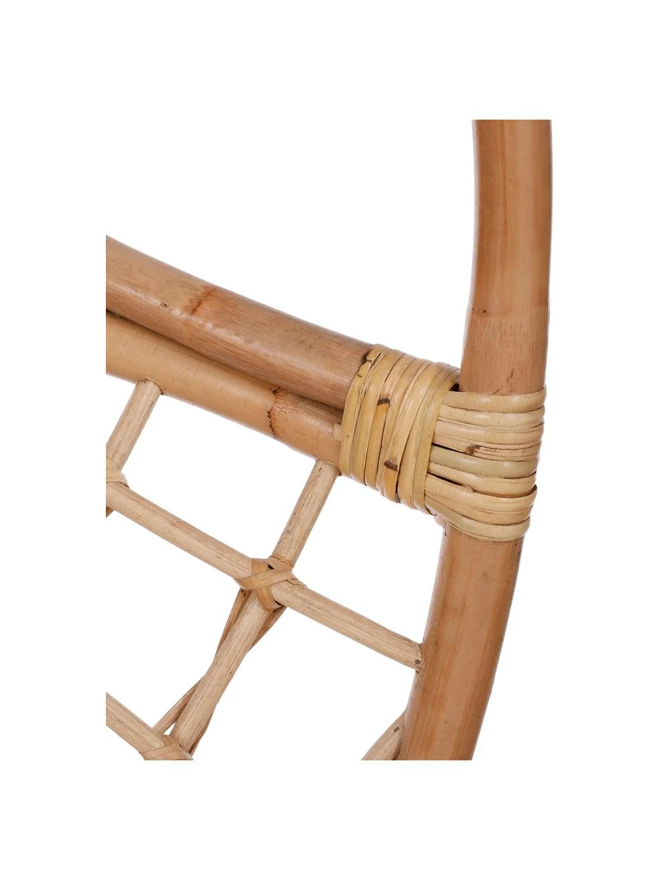 Fauteuil suspendu en rotin avec coussin d'assise Siena, larg. 90 x haut. 106 cm 4 Fauteuil suspendu en rotin avec coussin d'assise Siena, larg. 90 x haut. 106 cm – Image 2