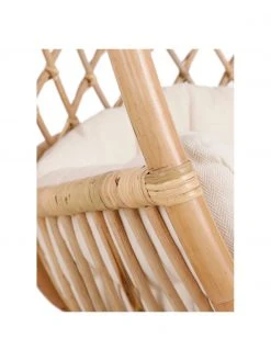 Fauteuil suspendu en rotin avec coussin d'assise Siena, larg. 90 x haut. 106 cm 12 Fauteuil suspendu en rotin avec coussin d'assise Siena, larg. 90 x haut. 106 cm -Jardin Soldes Boutique Fauteuil suspendu en rotin avec coussin dassise Siena 4