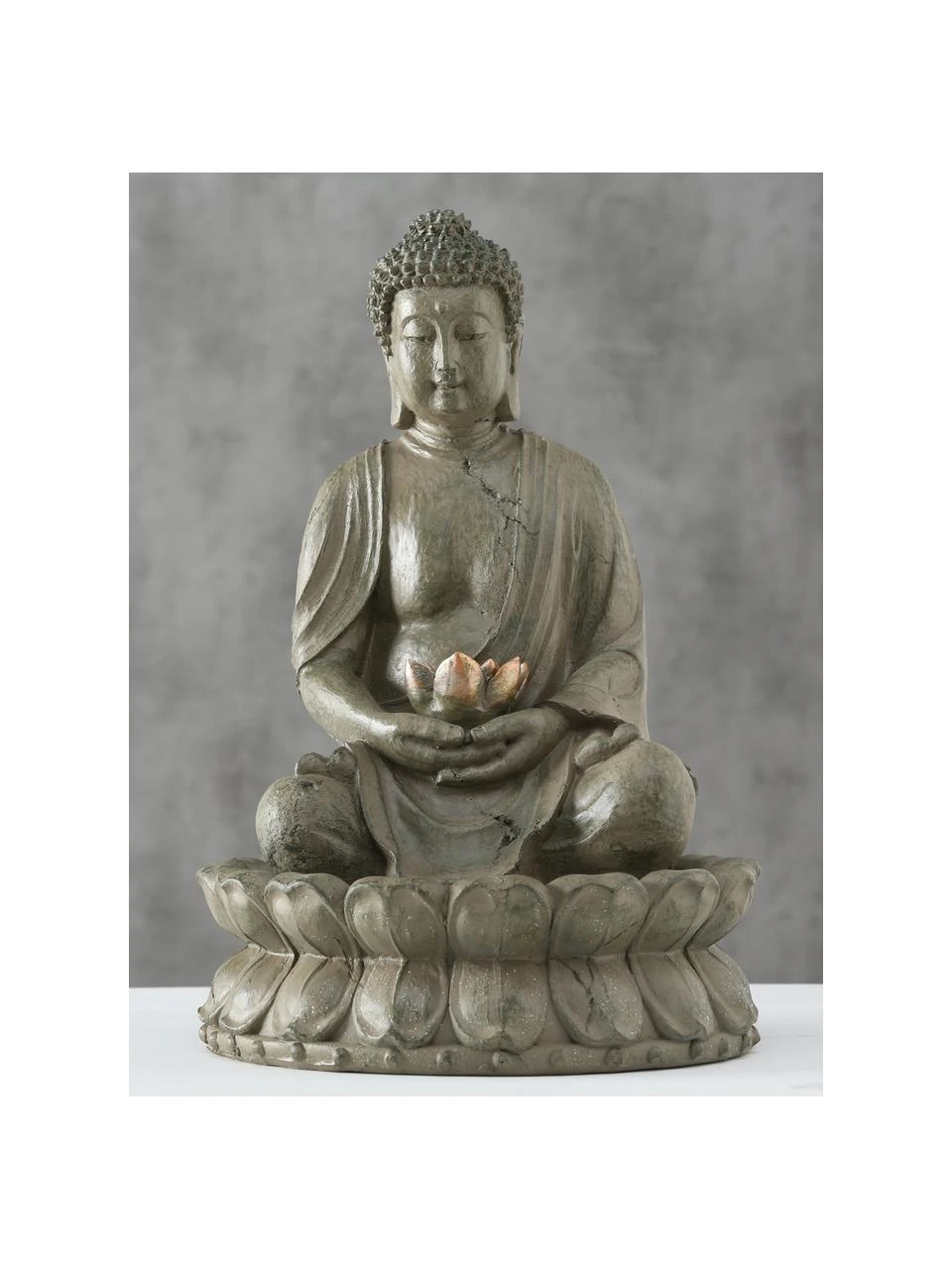 Fontaine de jardin Buddha, Ø 31 x haut. 46 cm 4 Fontaine de jardin Buddha, Ø 31 x haut. 46 cm – Image 2