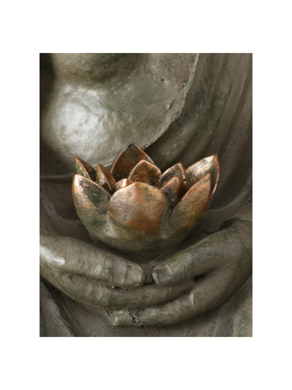 Fontaine de jardin Buddha, Ø 31 x haut. 46 cm 8 Fontaine de jardin Buddha, Ø 31 x haut. 46 cm – Image 6