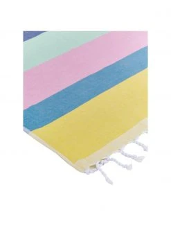 Fouta à rayures Holidays, larg. 90 x long. 180 cm -Jardin Soldes Boutique Fouta a rayures Holidays 2