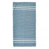 Fouta à rayures et à franges Surfside, larg. 90 x long. 170 cm