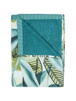 Fouta coton Jungle Vibe, larg. 100 x long. 180 cm -Jardin Soldes Boutique Fouta coton Jungle Vibe 2