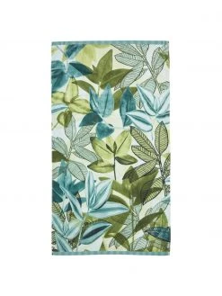 Fouta coton Jungle Vibe, larg. 100 x long. 180 cm