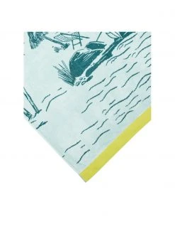Fouta coton Oceano, larg. 100 x long. 180 cm -Jardin Soldes Boutique Fouta coton Oceano 3