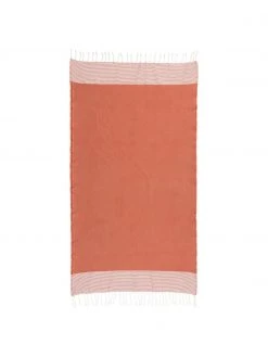 Fouta è franges Ibiza, larg. 100 x long. 200 cm