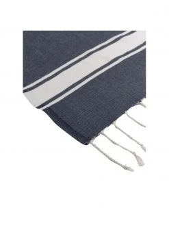Fouta rayé à franges St Tropez, larg. 100 x long. 200 cm -Jardin Soldes Boutique Fouta raye a franges St Tropez 22