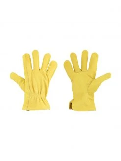 Gants de jardinage en peau de vache Selma, larg. 13 x long. 23 cm