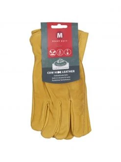 Gants de jardinage en peau de vache Selma, larg. 13 x long. 23 cm -Jardin Soldes Boutique Gants de jardinage en peau de vache Selma 3