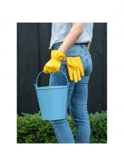 Gants de jardinage en peau de vache Selma, larg. 13 x long. 23 cm -Jardin Soldes Boutique Gants de jardinage en peau de vache Selma 5