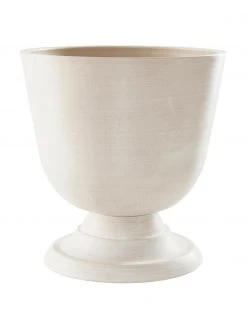 Grand cache-pot blanc Prentice, Ø 38 x haut. 39 cm