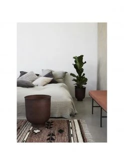 House Doctor Grand cache-pot en métal Vig, 2 élém., Lot de différentes tailles -Jardin Soldes Boutique Grand cache pot en metal Vig 2 elem 3