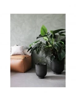 House Doctor Grand cache-pot en métal Vig, 2 élém., Lot de différentes tailles -Jardin Soldes Boutique Grand cache pot en metal Vig 2 elem 8