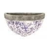 Grand cache-pot mural Cerino, larg. 28 x haut. 18 cm -Jardin Soldes Boutique Grand cache pot mural Cerino