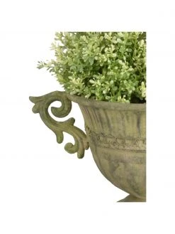 Grand pot de fleurs vintage Valina, larg. 36 x haut. 22 cm -Jardin Soldes Boutique Grand pot de fleurs vintage Valina 10