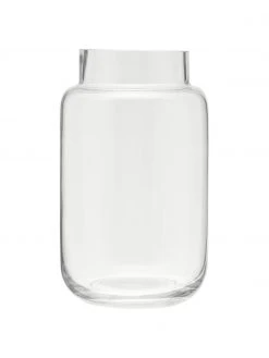 Westwing Collection Grand vase transparent Lasse, ∅ 13 x haut. 22 cm -Jardin Soldes Boutique Grand vase transparent Lasse 4