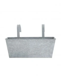 Grande jardinière de balcon Cina, larg. 40 x haut. 24 cm -Jardin Soldes Boutique Grande jardiniere de balcon Cina 2