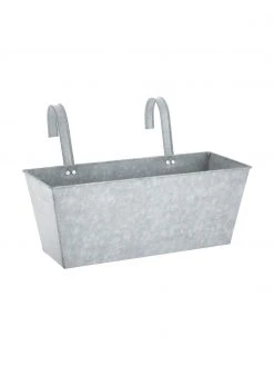 Grande jardinière de balcon Cina, larg. 40 x haut. 24 cm