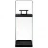 Grande lanterne noire Finca, Ø 20 x haut. 58 cm -Jardin Soldes Boutique Grande lanterne noire Finca