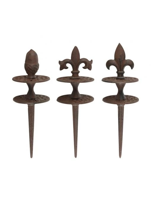 Guide de tuyau d'arrosage Mike, 3 élém., Ø 10 x haut. 30 cm -Jardin Soldes Boutique Guide de tuyau darrosage Mike 3 elem